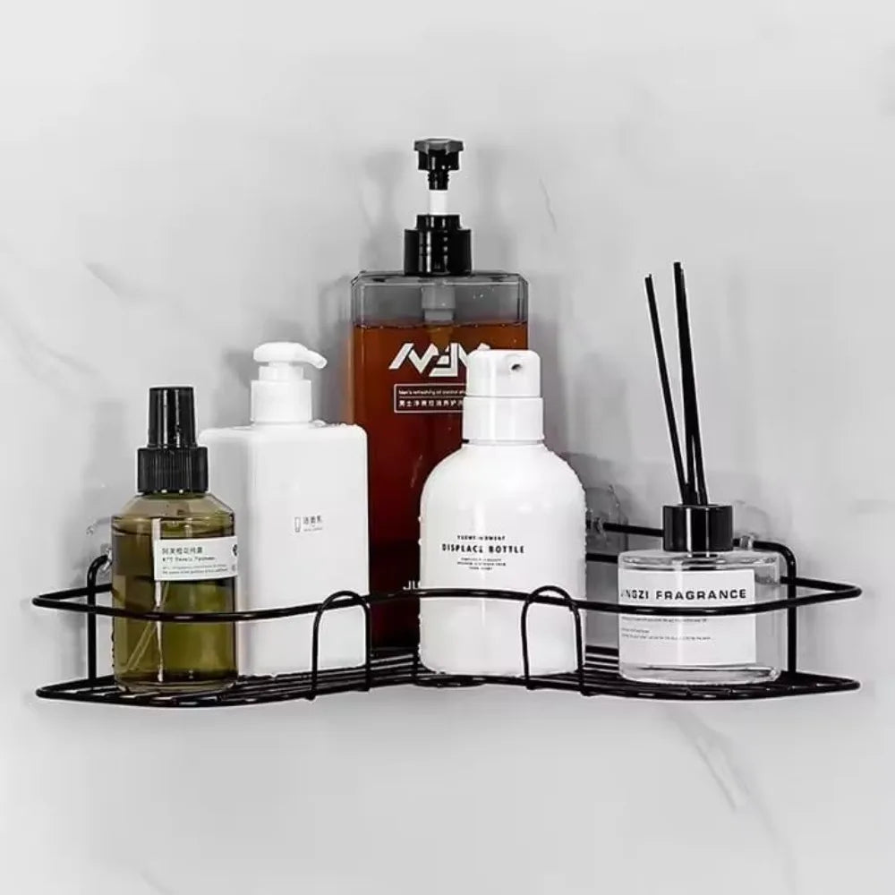 Corner Shower Caddy Wall Mount For Small Bathrooms Durable Space Saver