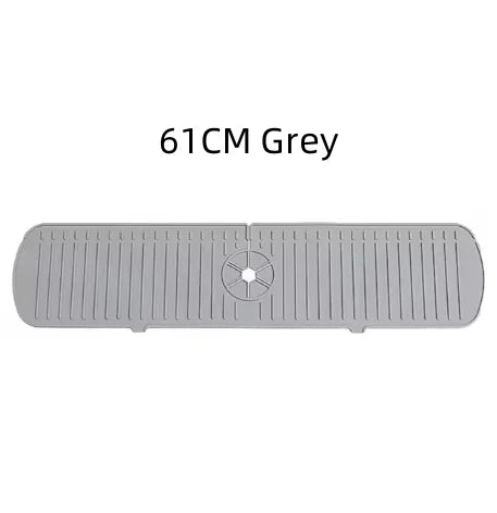 Silicone Faucet Water Catcher Mat For Home Cooks Kitchen Anti Slip Splash Guard