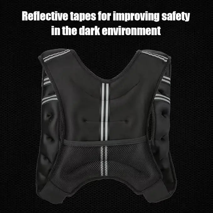 Weighted Vest For Men And Women 12 To 30 Lbs With Adjustable Weights
