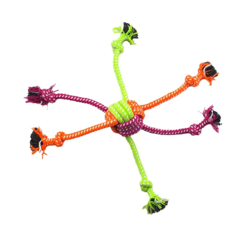 Durable Dog Rope Toy For Teeth Cleaning And Chewing