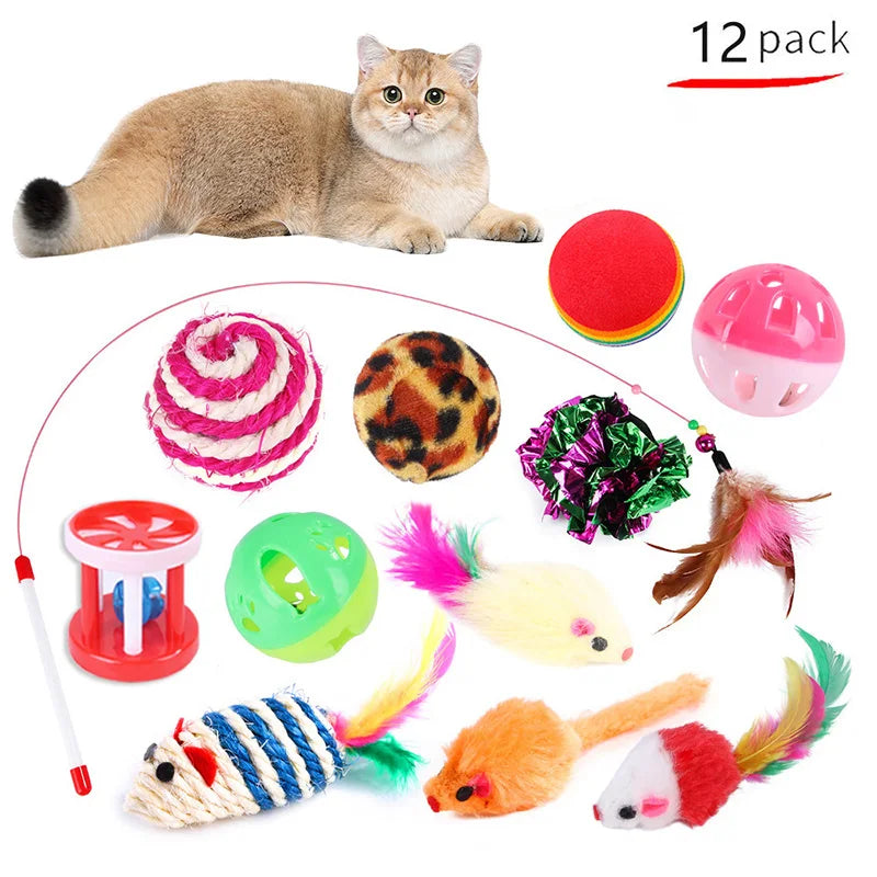 Kitten Toys Variety Pack Cat Toys Set For Curious Cats