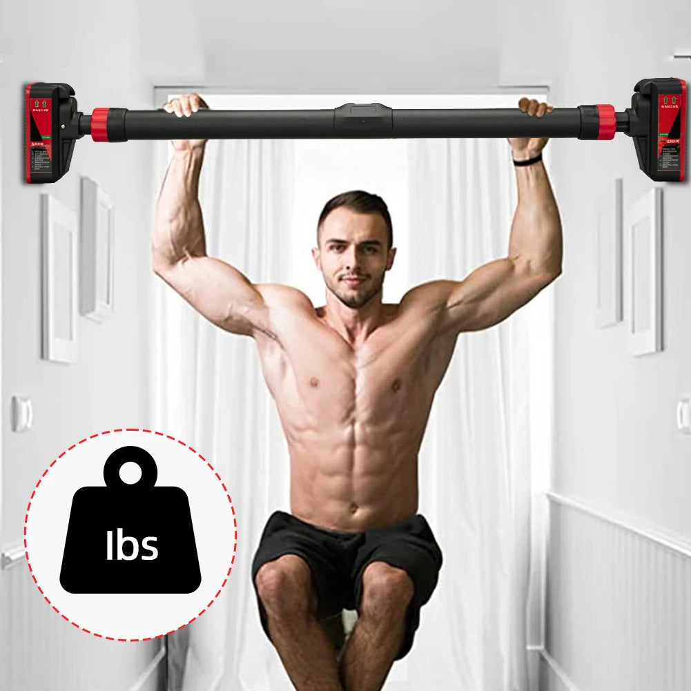TWISTER.CK Pull Up Bar With Level Gauge Adjustable 69 To 92 CM 200 KG Home Gym
