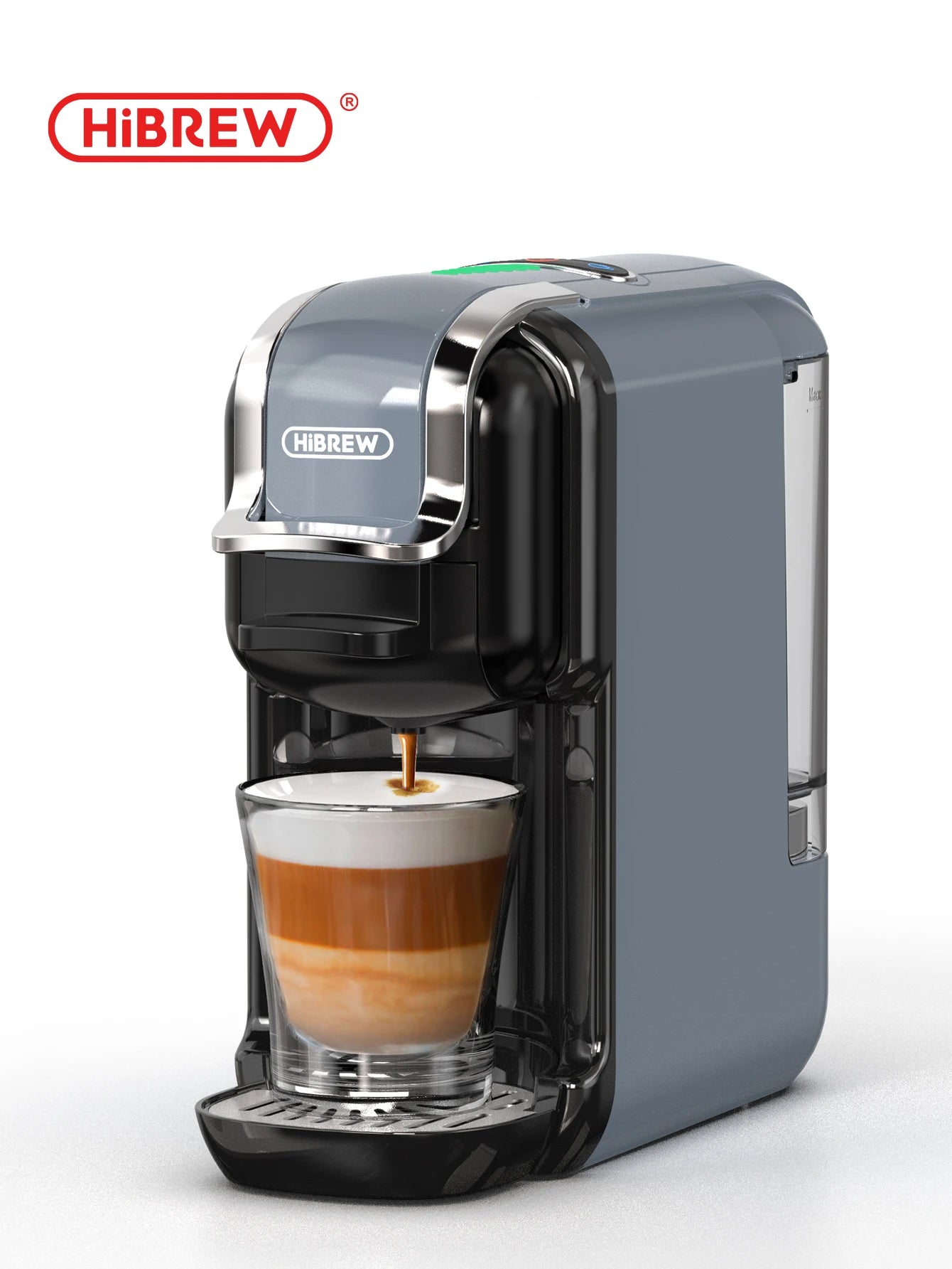 HiBREW 5-in-1 Capsule Coffee Machine for Dolce Gusto and Nespresso