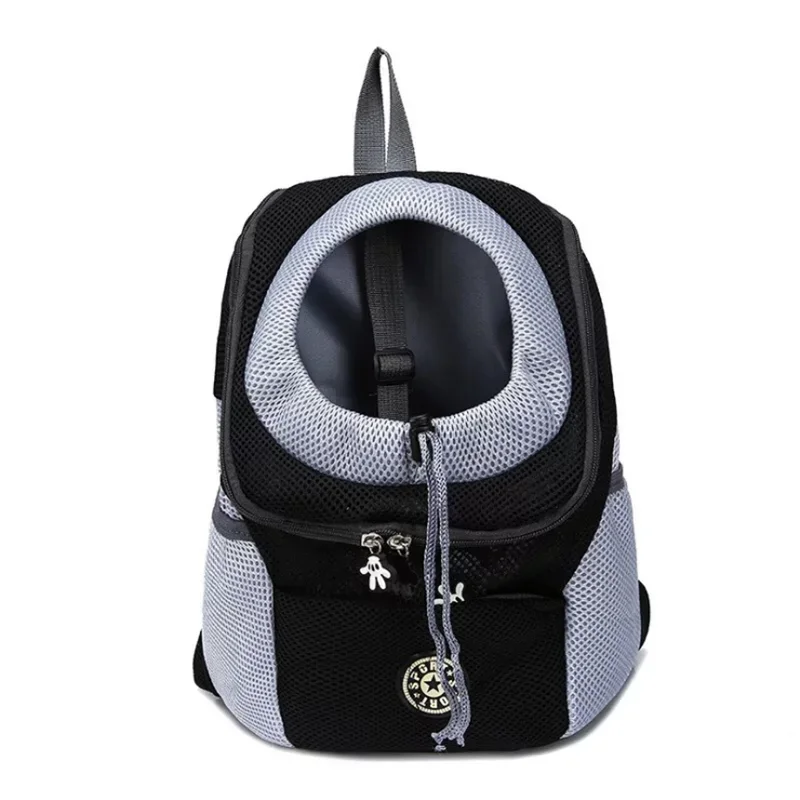 Nylon Double Shoulder Dog Carrier Backpack for Travel