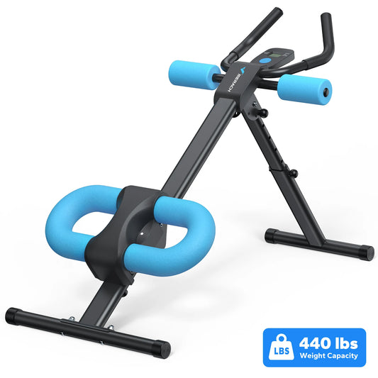 MERACH Ab Machine 2314 Foldable Core Trainer With Knee Protection For Home Gym