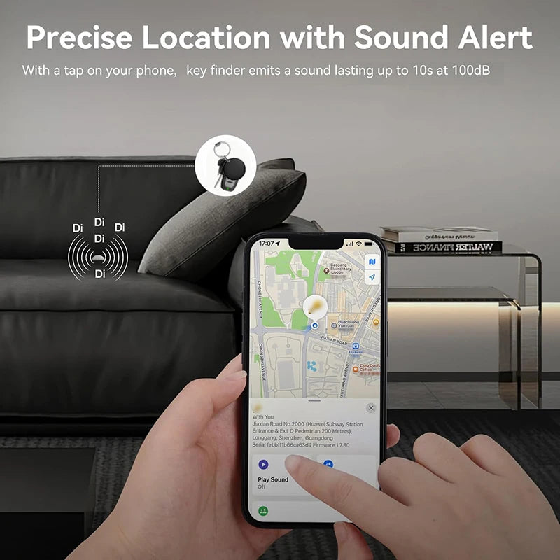 Apple Find My Compatible Bluetooth Item Tracker