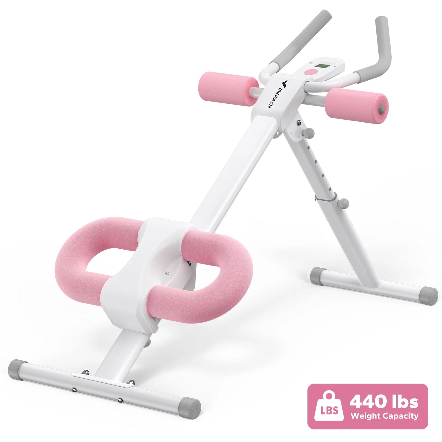 MERACH Ab Machine 2314 Foldable Core Trainer With Knee Protection For Home Gym