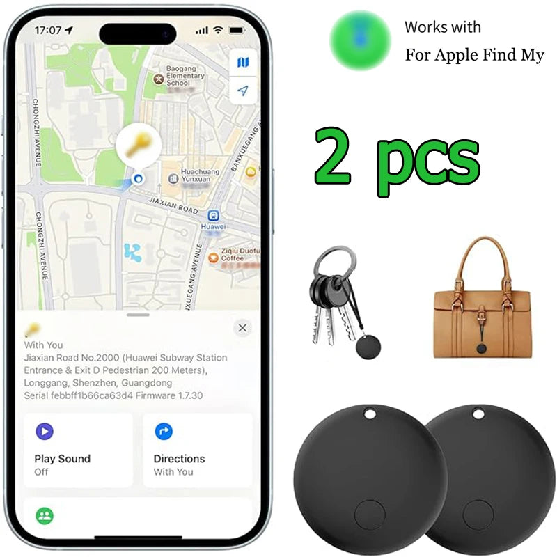 Apple Find My Compatible Bluetooth Item Tracker