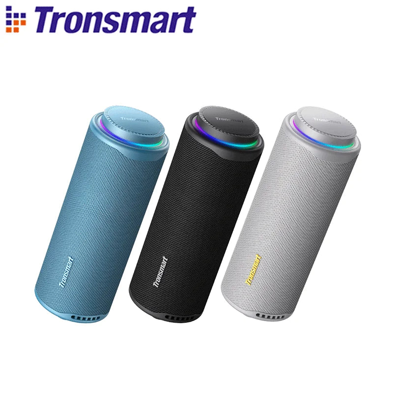 40W 360° Portable Bluetooth Speaker – Deep Bass & Waterproof