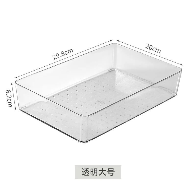 Clear & Organized Acrylic Beauty Storage Box – Masks & Cosmetics