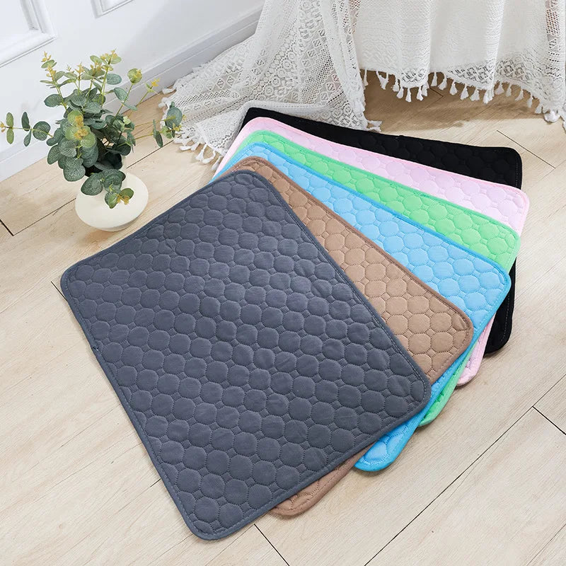 Reusable Dog Pee Pad Blanket Absorbent Washable Training Mat