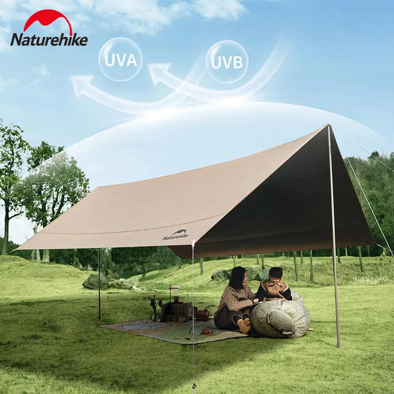 Gather in the Shade Hexagonal Waterproof Outdoor Canopy