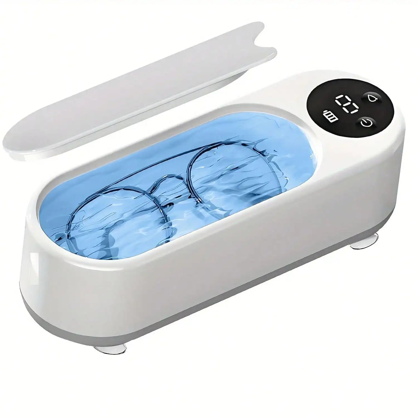 Portable Ultrasonic Cleaner USB Charging For Jewelry Glasses Watches Travel