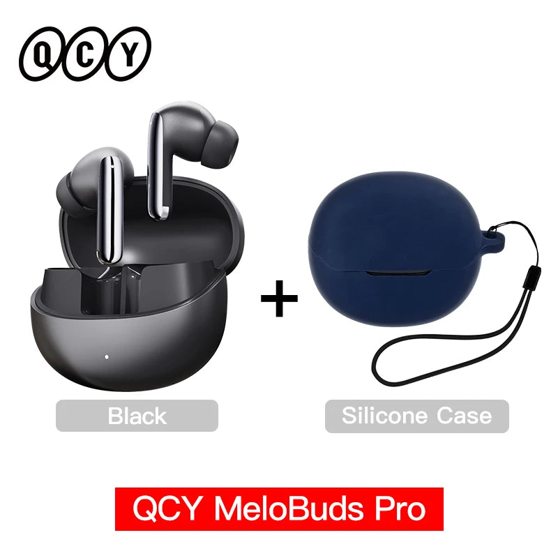 QCY MeloBuds Pro ANC Earphones 46dB Hybrid LDAC For Music Lovers