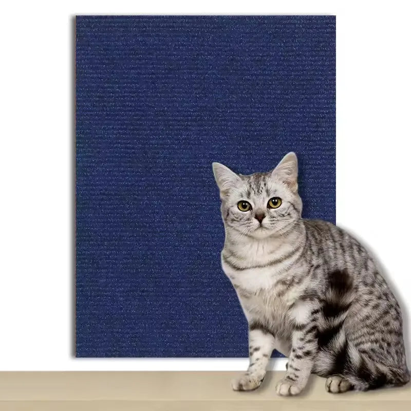Cat Scratcher Mat Self Adhesive Carpet Scratch Pad Sofa Protector