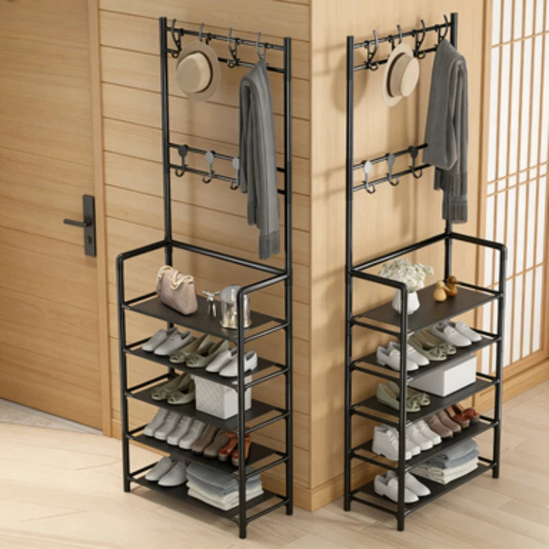 Altruism Multifunctional Hallway Coat Rack And Shoe Bench For Busy Families