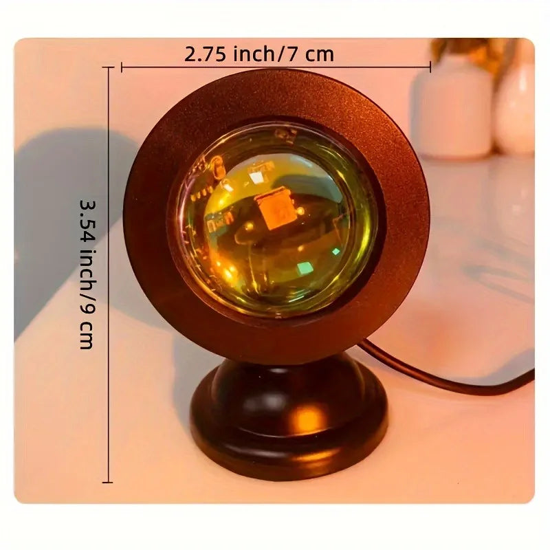 Liuyangmao Sunset Light Projection LED With Remote 16 RGB Night Light For Bedroom