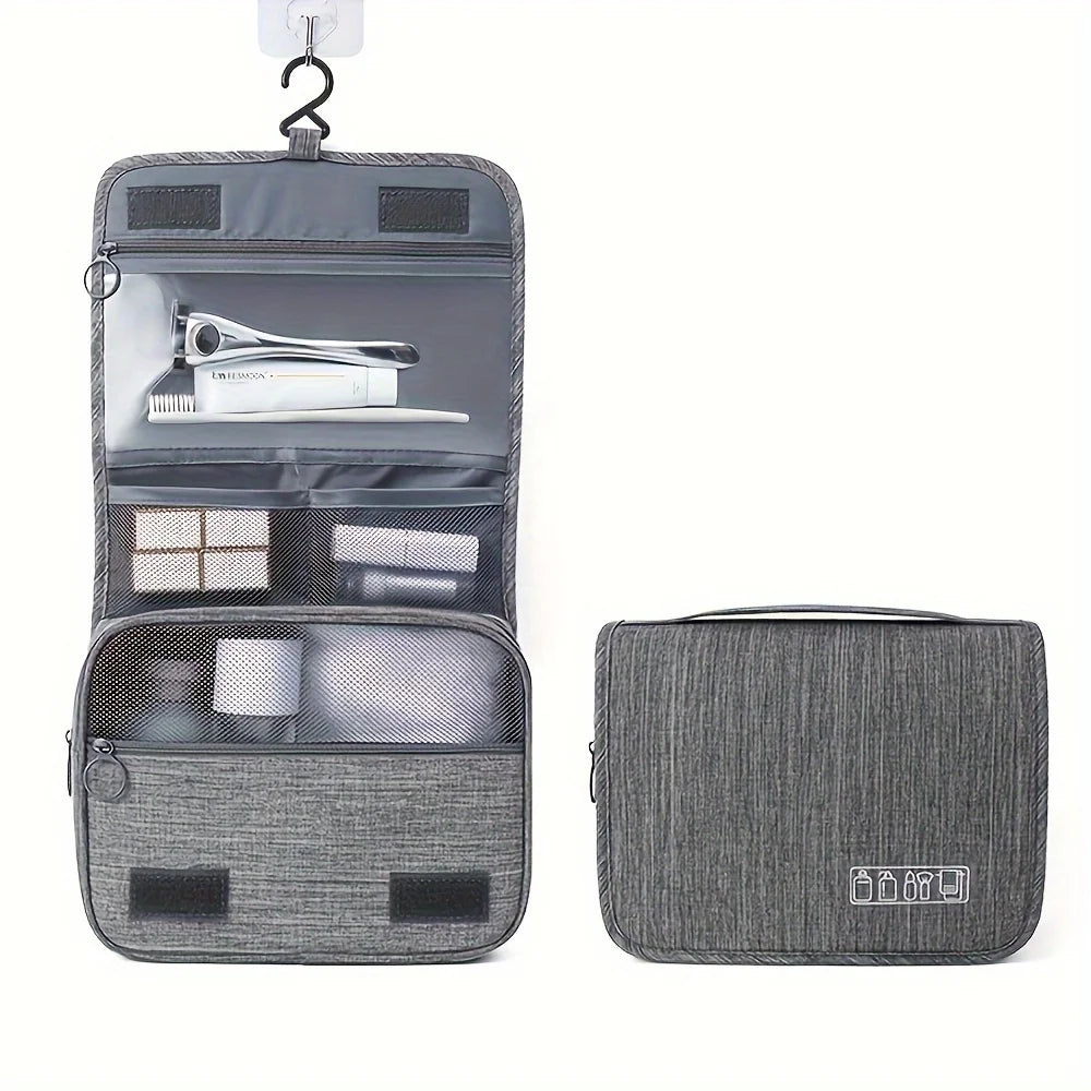 Diamri Cosmetic Organizer Bag Multi Functional Oxford Toiletry Pouch For Travel