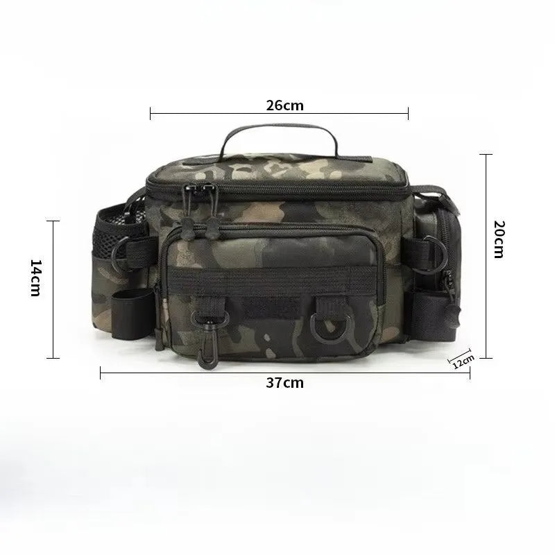Fishing Backpack For Men With Large Capacity Rod Storage And Outdoor Gear