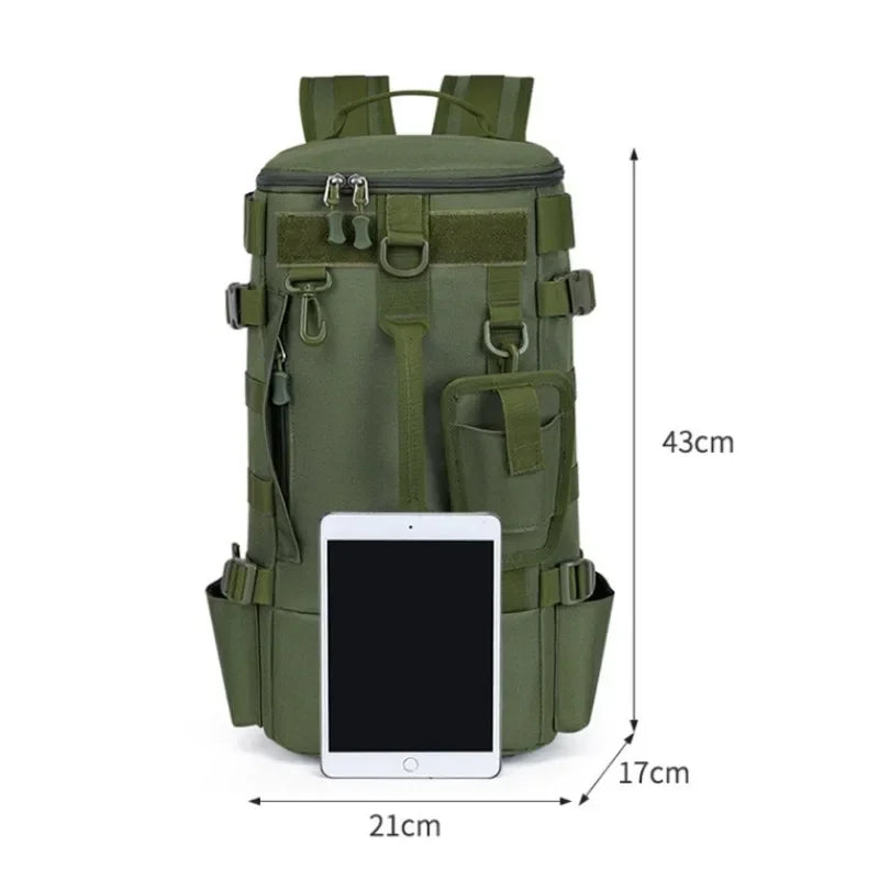 Fishing Backpack For Men With Large Capacity Rod Storage And Outdoor Gear