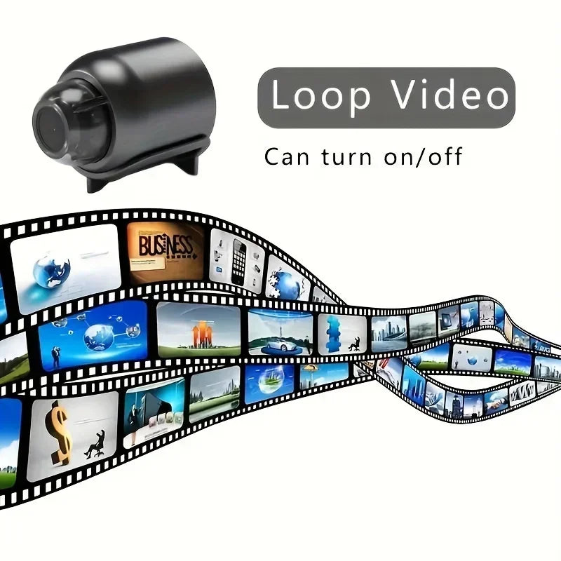 Mini WiFi Camera 1080P HD Night Vision 2 Way Audio Baby And Pet Monitoring