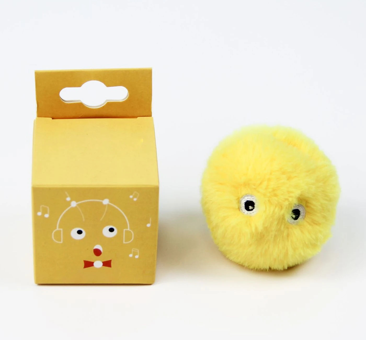 Smart Cat Toys Interactive Ball Squeaky Plush Catnip Training Toy