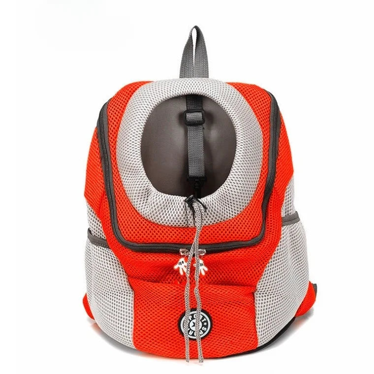 Nylon Double Shoulder Dog Carrier Backpack for Travel
