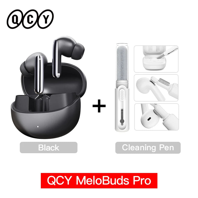 QCY MeloBuds Pro ANC Earphones 46dB Hybrid LDAC For Music Lovers