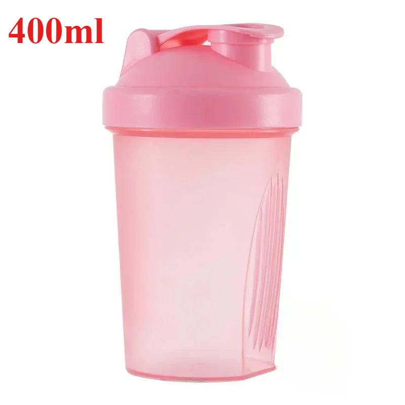 Shake It Up 400ml/600ml Protein Shaker Bottle with Whisk Ball