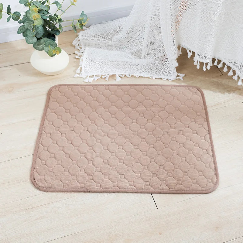 Reusable Dog Pee Pad Blanket Absorbent Washable Training Mat