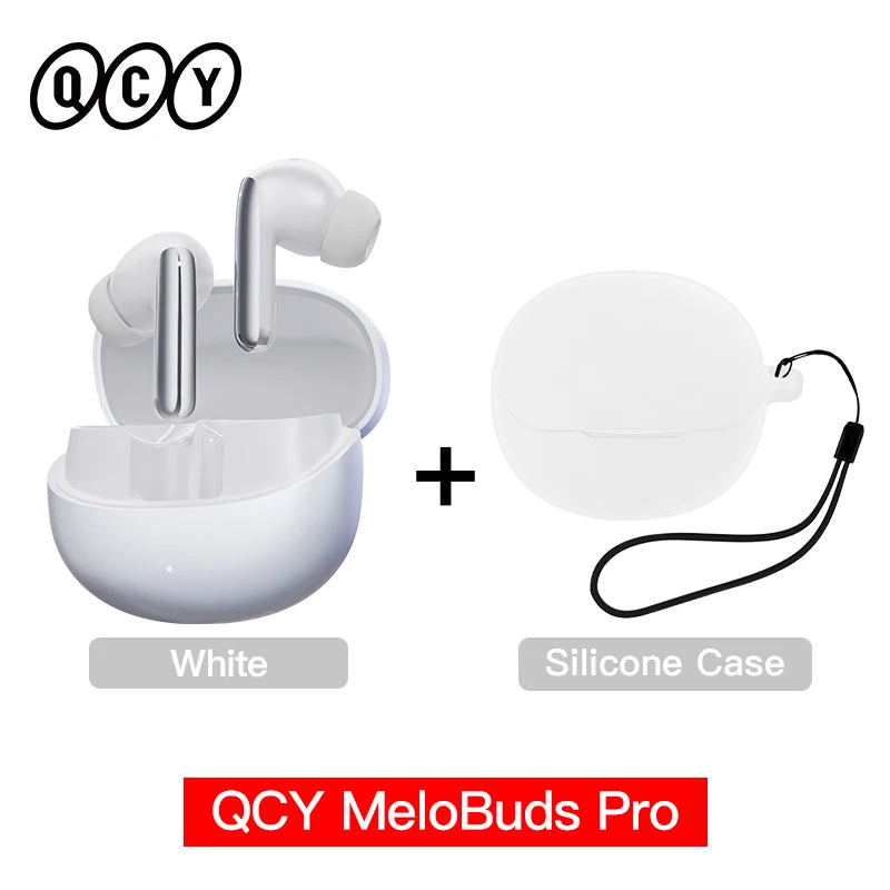 QCY MeloBuds Pro ANC Earphones 46dB Hybrid LDAC For Music Lovers