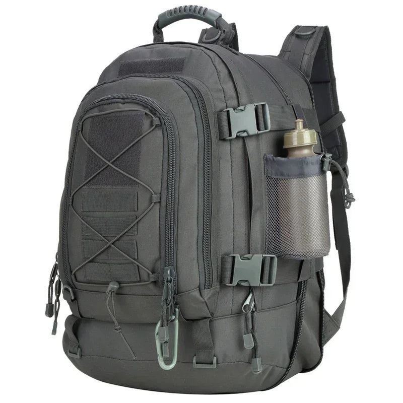 LQARMY 65L Military Tactical Backpack Molle Rucksack For Outdoor Adventurers