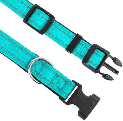 YTYIN Reflective Dog Collar, Adjustable Buckle For Safe Comfort