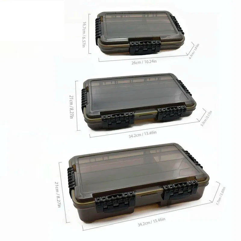 Premium Waterproof Fishing Tackle Box Large Capacity For Anglers And Pros
