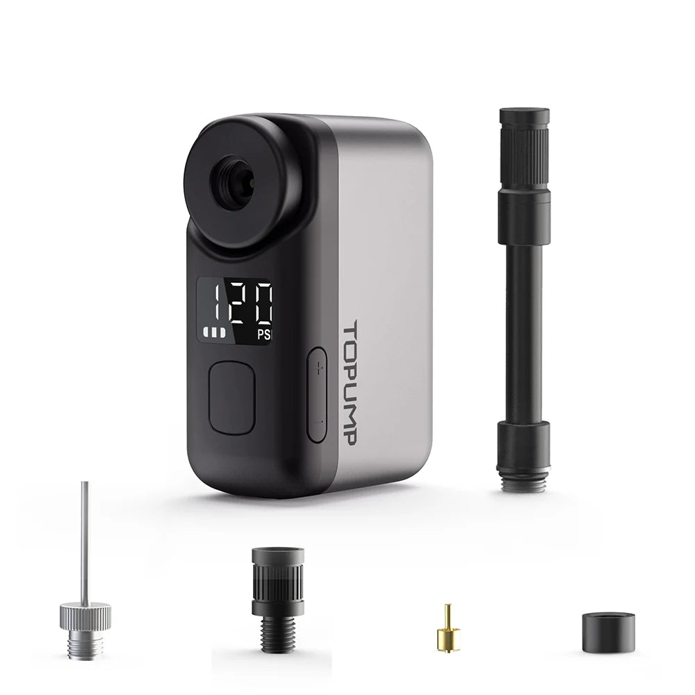 Topump TB2 PRO Cordless Bike Pump For Cyclists With Display 120 PSI