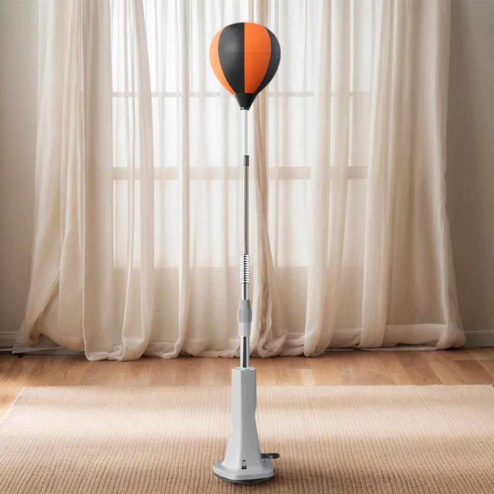 Punching Bag With Stand Height Adjustable Reflex Ball Set For Home Training