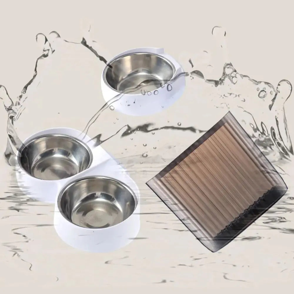 Repetsun Double Bowls Smart Cat Feeder With Video Camera