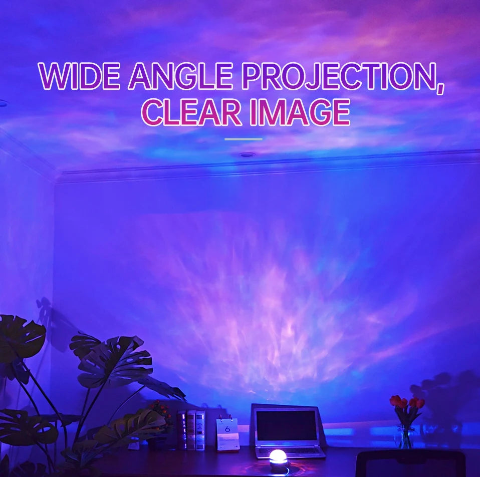 Starry Sky Projector LED Night Light With Remote And 7 Modes For Kids