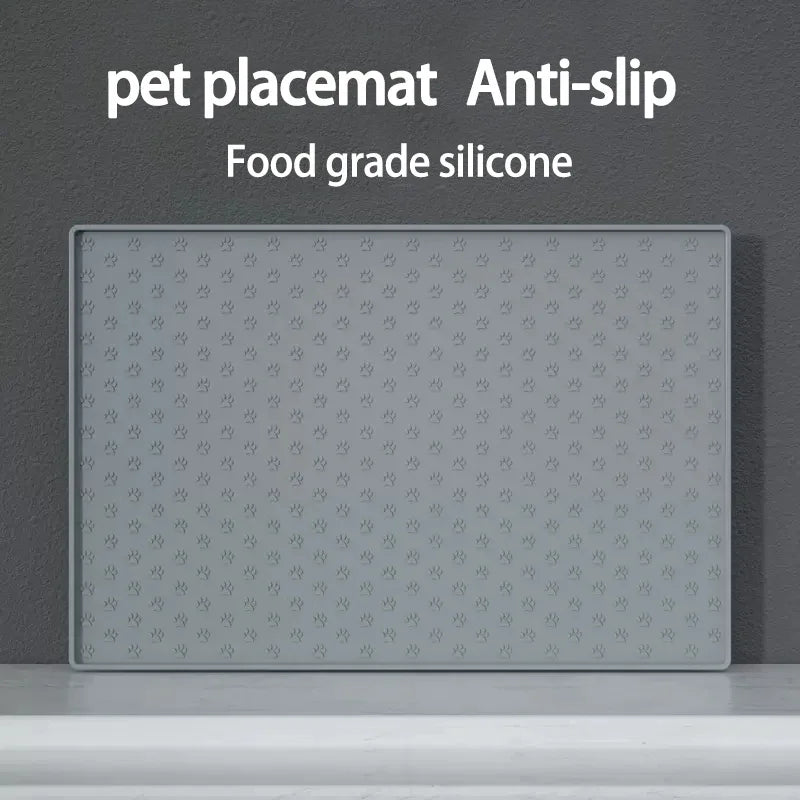 Pet Placemat For Cat And Dog Silicone Waterproof Feeding Mat