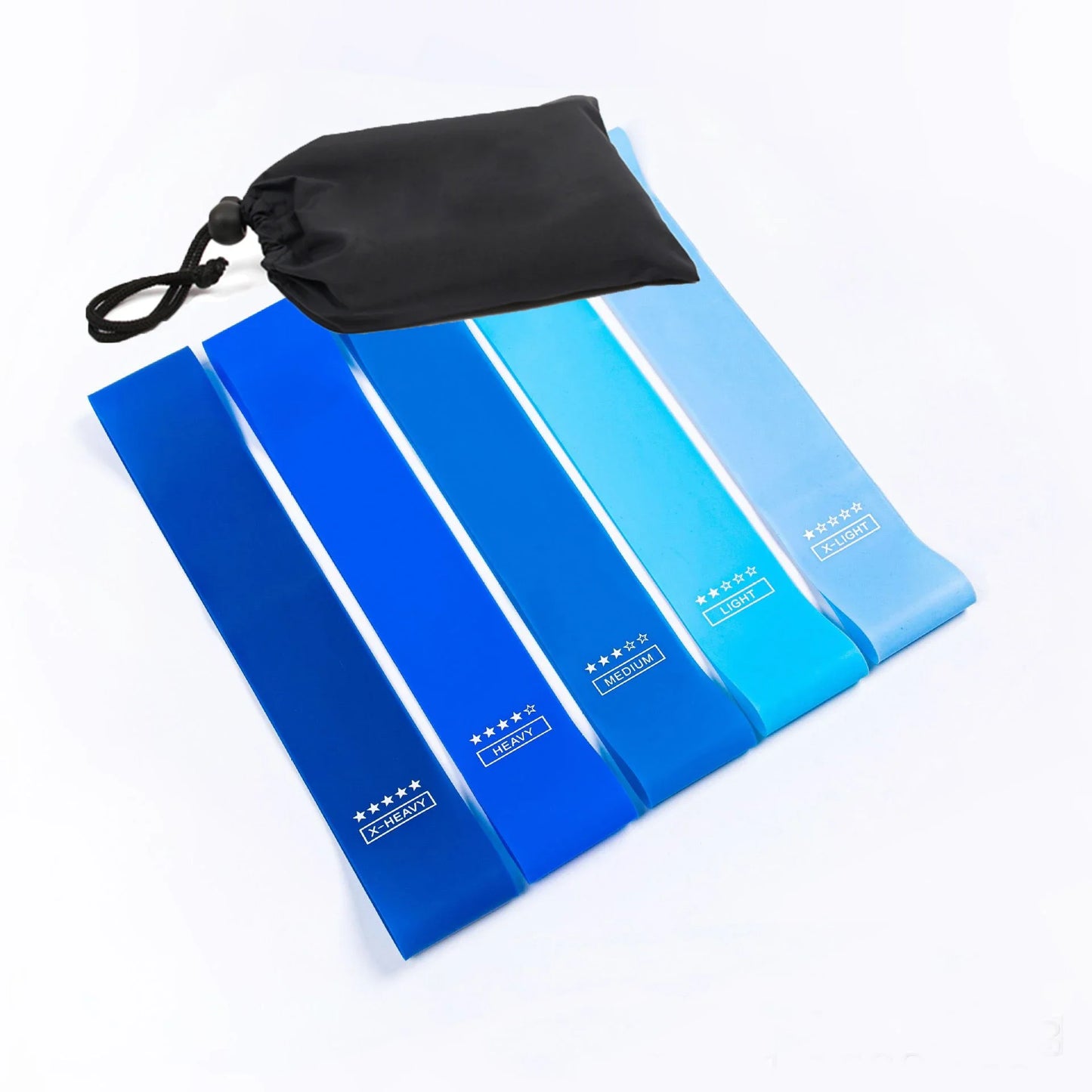 TPE Resistance Bands Set Versatile Loop Bands For Home Gym Strength Training
