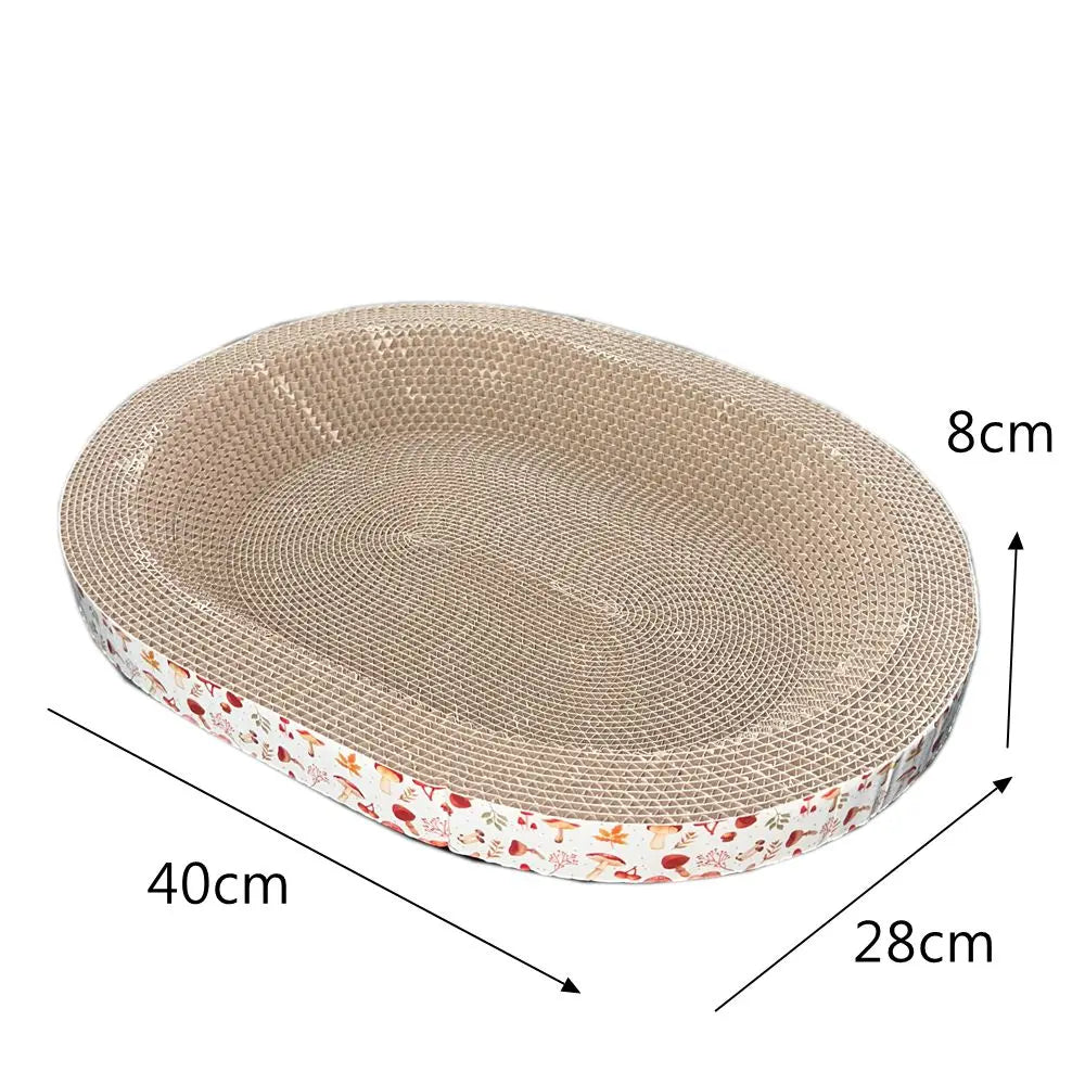 Cat Scratching Board Nest Corrugated Paper Claw Grinding Toy
