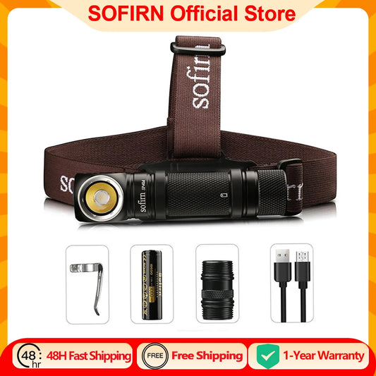 1200LM Rechargeable LED Headlamp – Waterproof