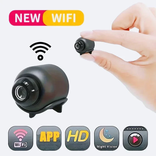 Mini WiFi Camera 1080P HD Night Vision 2 Way Audio Baby And Pet Monitoring