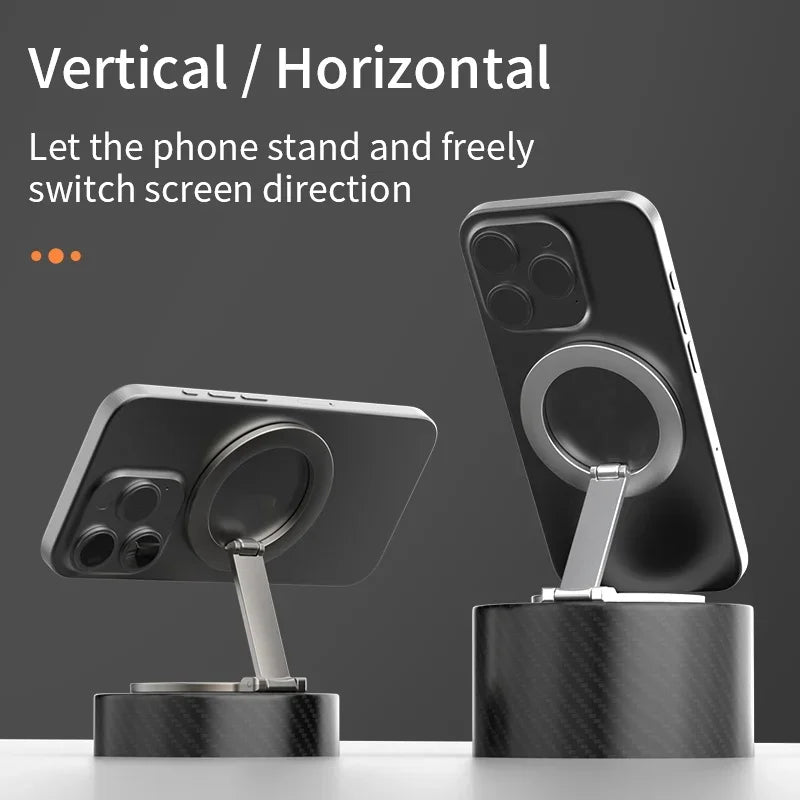Foldable MagSafe Magnetic Phone Holder For Universal Car Treadmill Gym Goers