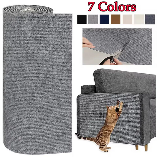 Cat Scratcher Mat Self Adhesive Carpet Scratch Pad Sofa Protector