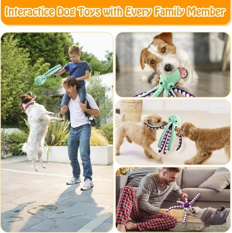 Ultra Soft Squeaky Plush Dog Toy For All Dog Sizes