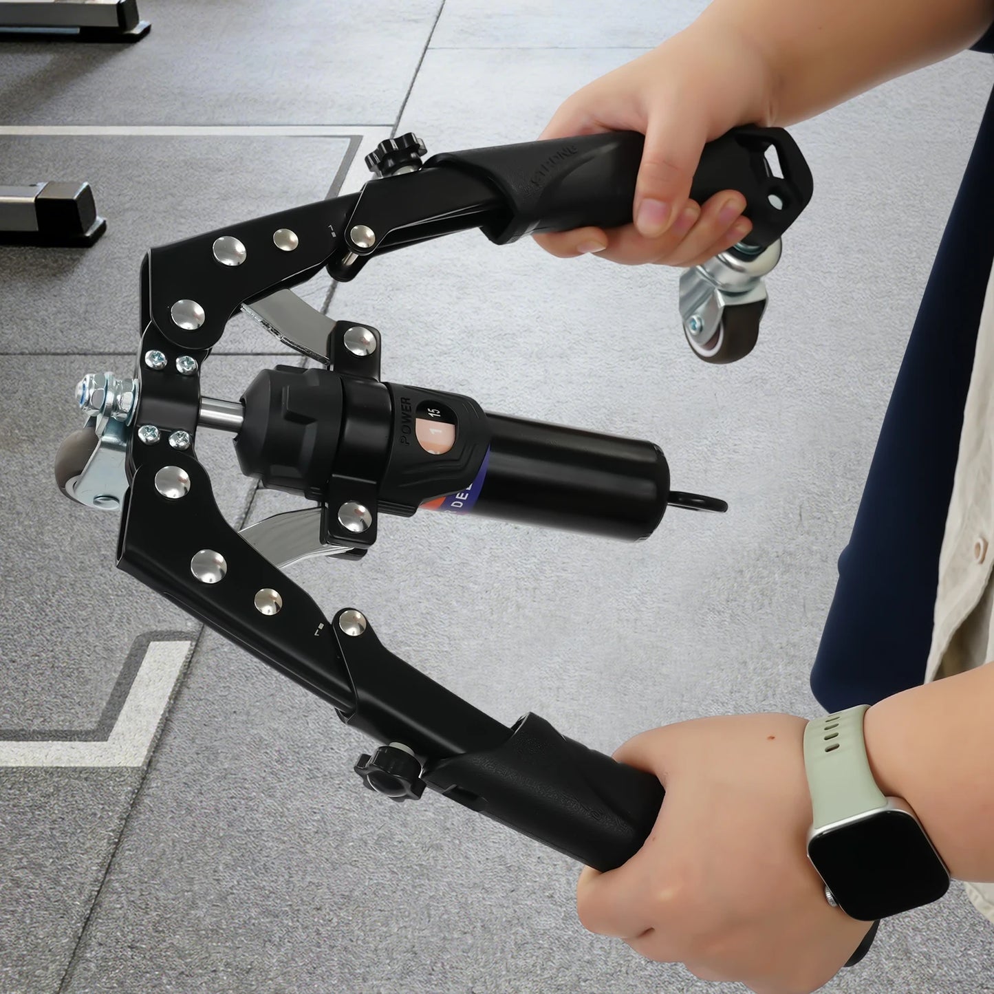 Hydraulic Power Twister Arm Blaster Adjustable 22 To 440 Lbs For Arms