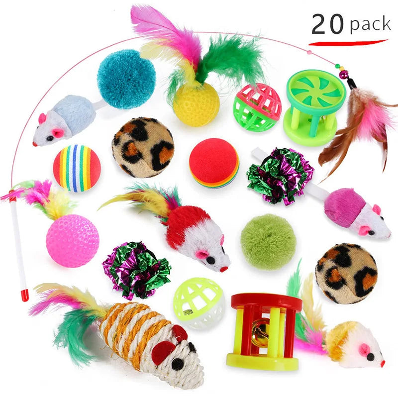 Kitten Toys Variety Pack Cat Toys Set For Curious Cats