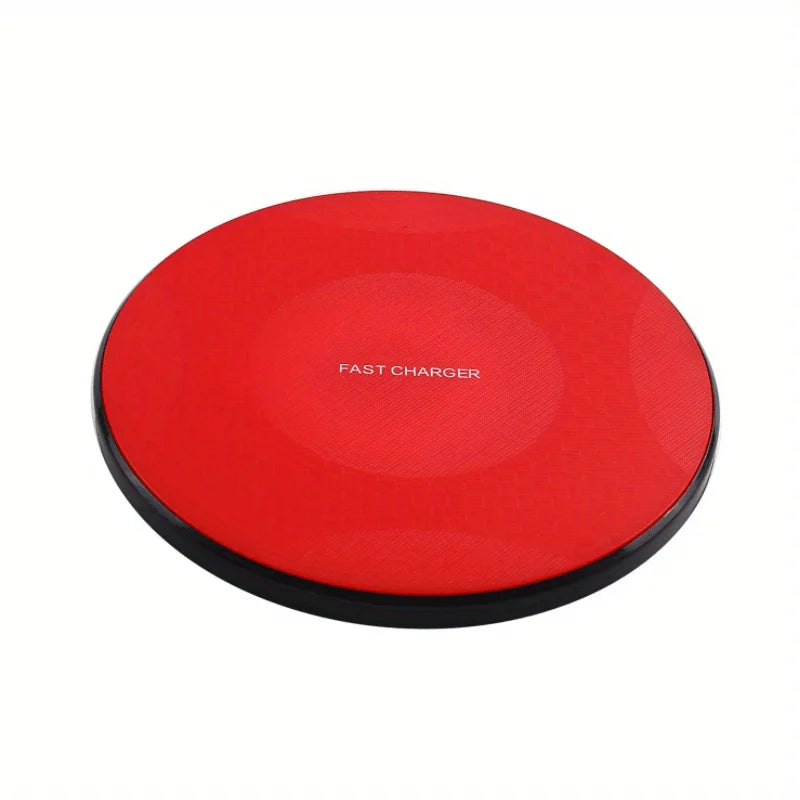 Wireless Charger Pad Stand Ultra Thin 10W Fast Charge For iPhone And Android