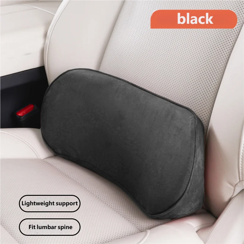 Car Memory Foam Lumbar Support Cushion For Drivers Ultimate Comfort